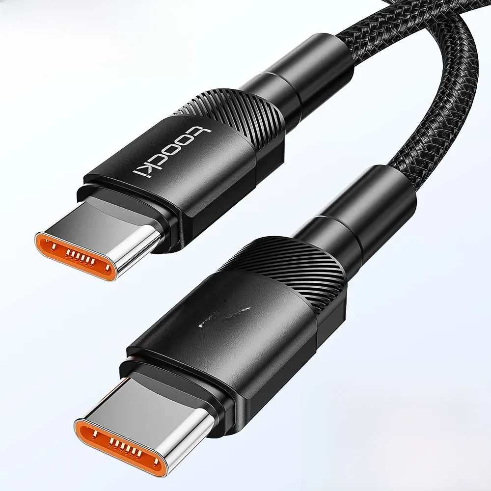 Toocki 100W Type C naar USB C-kabel PD 3.0 snel opladen 4.0 Snel opladen Type C naar Type C voor Macbook Samsung Xiaomi - afbeelding 2