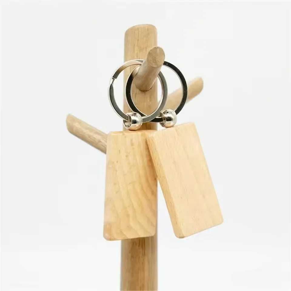 Рисунок 3 - Пустой деревянный брелок прямоугольный