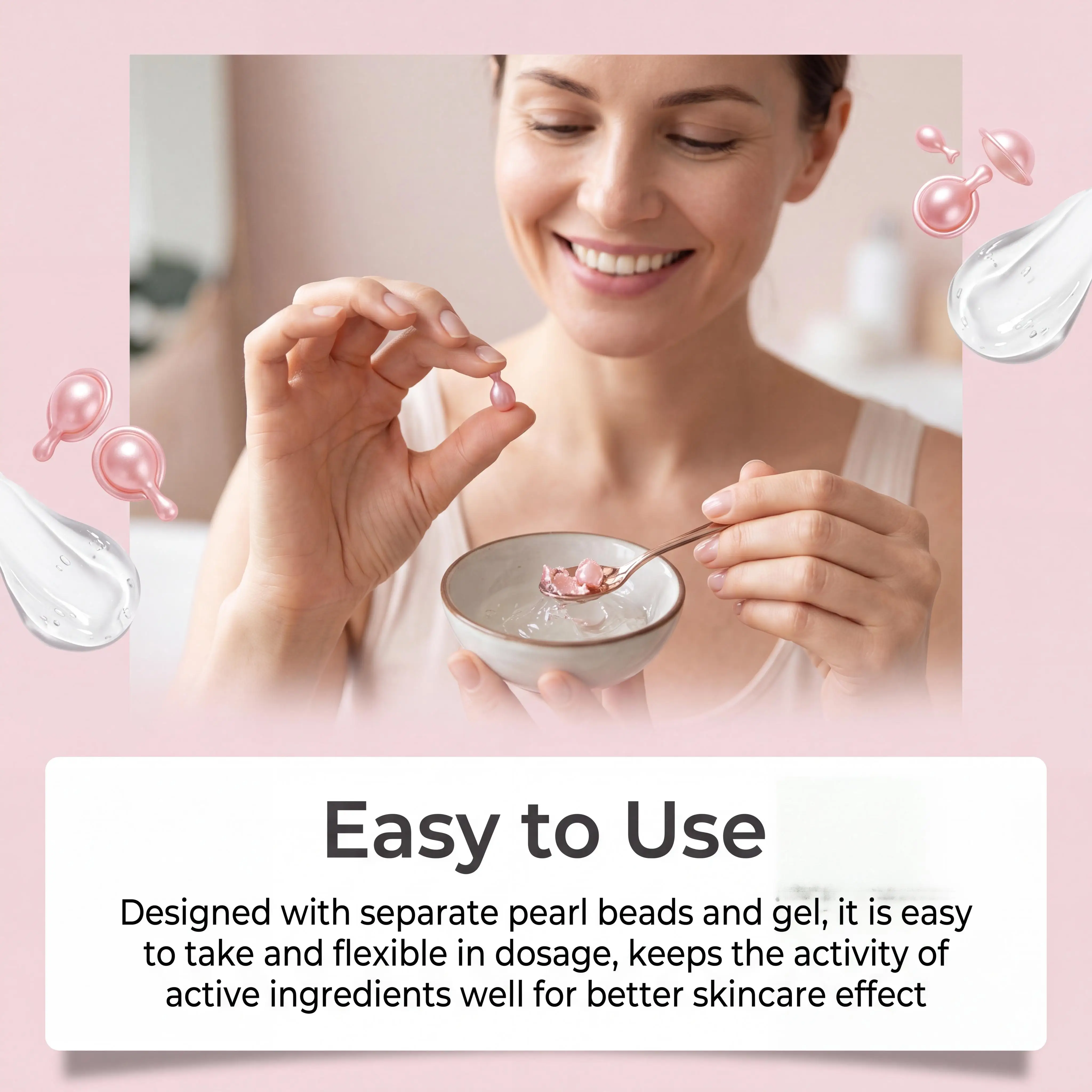 Creme em Cápsulas de Colágeno  - Skincare Niacinamide avaliação e preço