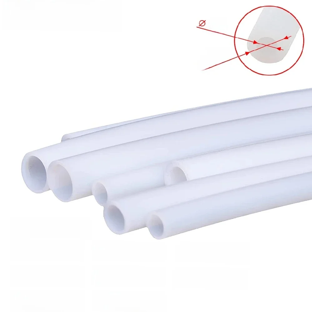 50m rura PTFE rura Teflonto ID 2mm 3mm 4mm 6mm dla 1.75/3.0mm Filament 3D drukarka głowica drukująca RepRap Rostock wytłaczarki Bowden — zdjęcie 2
