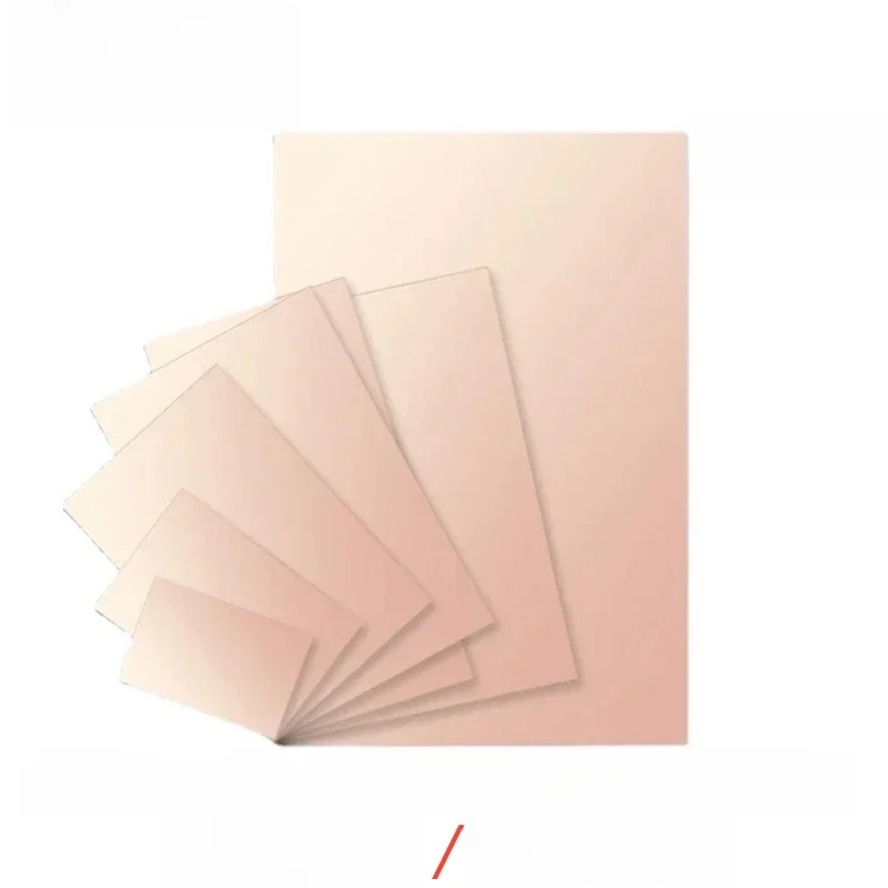 1PC jednostronna płytka drukowana z włókna szklanego pokryta miedzią FR4 płytka eksperymentalna 7x10cm 10x15cm 12x18cm 15x20cm 20x30cm DIY płytka drukowana — zdjęcie 2