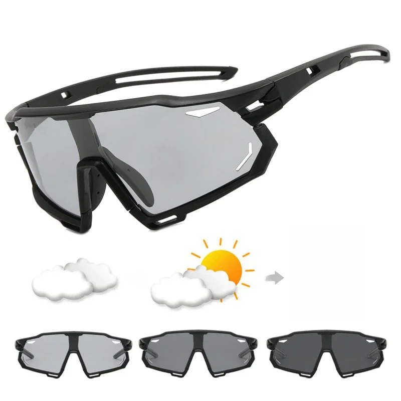 AliExpress Photochromic Sports Glasses Men's and Women's Bike Eyewear Mountain MTB Cycling UV400 Sunglasses