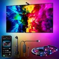 Smart 5V Rgbic Tv Backlight 3.8M 5M Ambilight For Tv Color Synchronization Rgb Led Strip Tape For Tv With Usb App Control Light