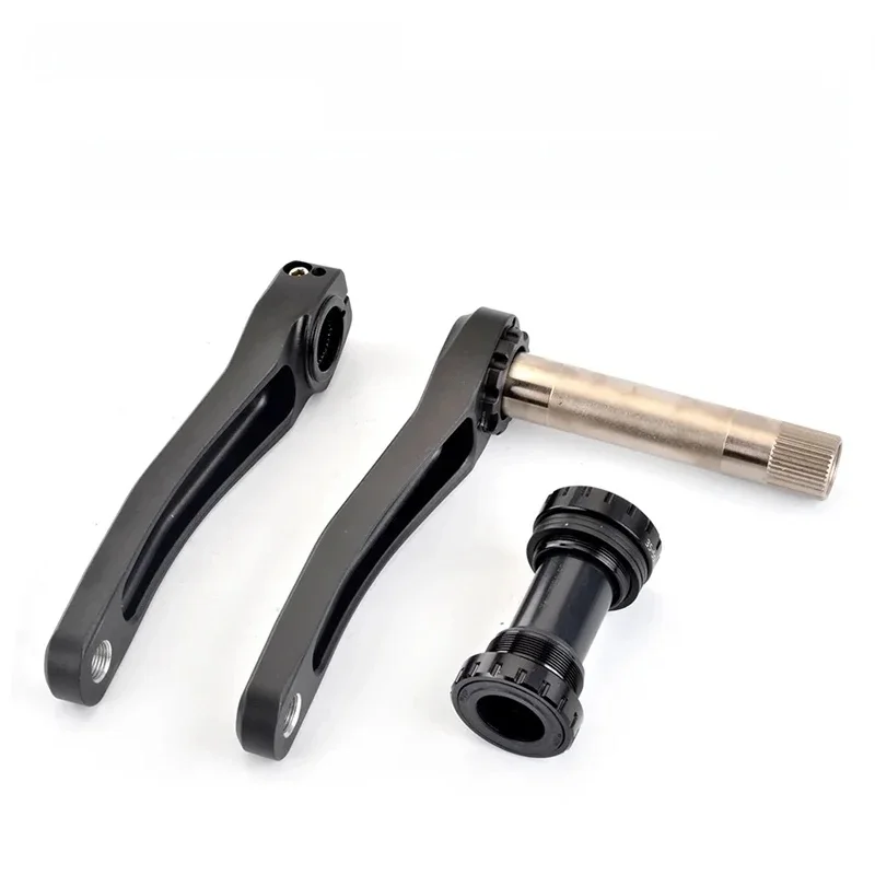 AliExpress GOLDIX Ultralight MTB Bicycle Crankset Black 28T 30T 32T 34T 36T Children's Bicycle Crank 110/127/140/150/160mm  7/8/9/10 Speed