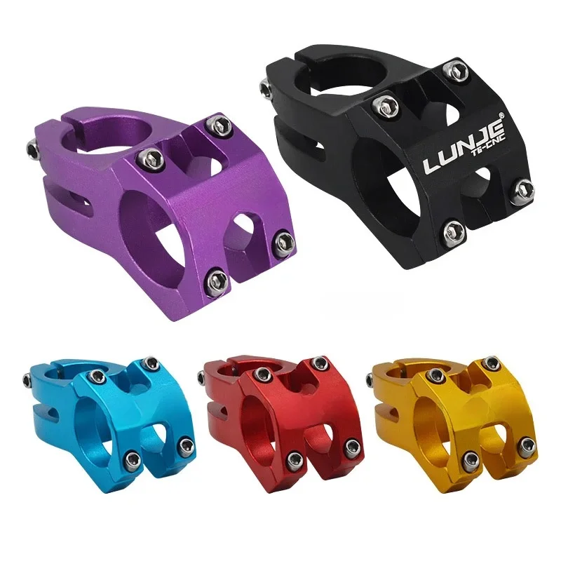 AliExpress NONE Bicycle Stem Hollow Short Stem Aluminum alloy Mountain Bike 31.8*28.6*45mm Cycling Accessories