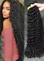 Deep Wave Human Hair Bundles Curly Hair Remy Loose Deep Wave Hair Bundles Brazilian Weaving 28 30 40 42 Inch Natural Human Hair
