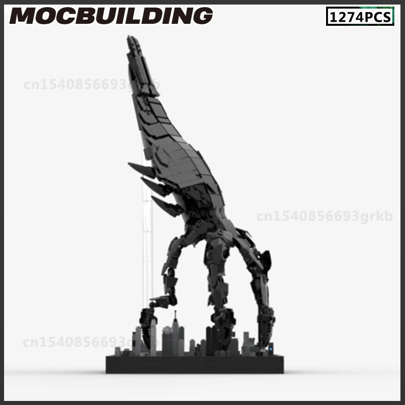 MOC Building Block Sovereign Dreadnought Fleet Model DIY Brick Rebel Alliance Starfighter Battle Cruiser Toy Birthday Gift