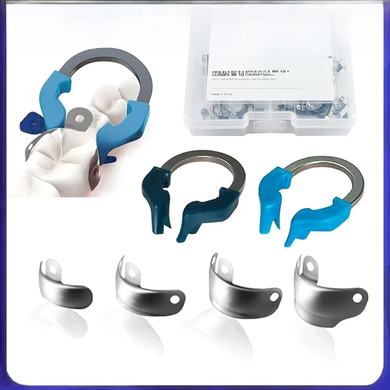 Bandes de matrice dentaire NITI, anneau de serrage pour Matrices métalliques, système de matrice profilé sectionnel, anneau de serrage en Nickel et titane, outils de dentiste