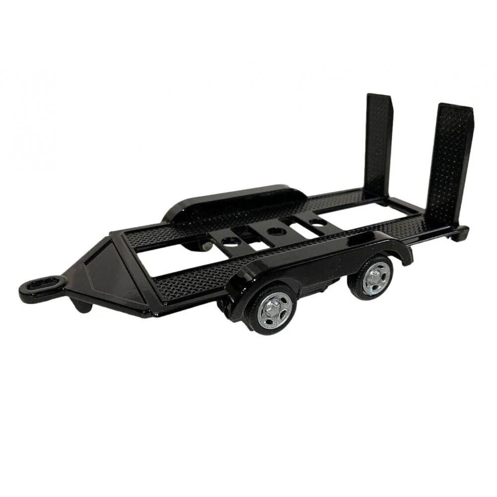 Motormax, Remorque pour voitures à l'échelle 1:43, miniature en métal moulé sous pression, série Eternal Legends, voiture non incluse, nouvelle boîte d'emballage d'origine, détails réalistes et haute qualité