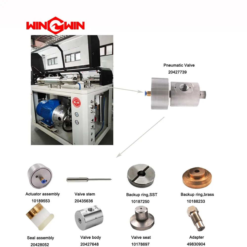 

Durable Water Jet Machines Intensifier Pump Parts 20427648 Pneumatic Valve Body 3 Port Dump Valves, Hp Pneumatic Dump Valves