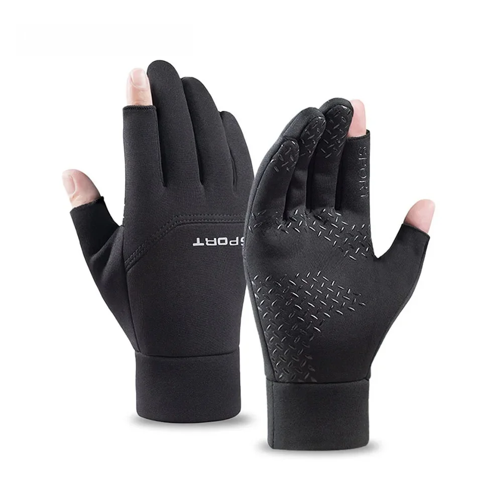 AliExpress loogdeel LOOGDEEL Cycling Gloves Sports Windproof Thermal Fleece Waterproof Non-slip Cycling Running Touch Screen Bike Mittens Women Men