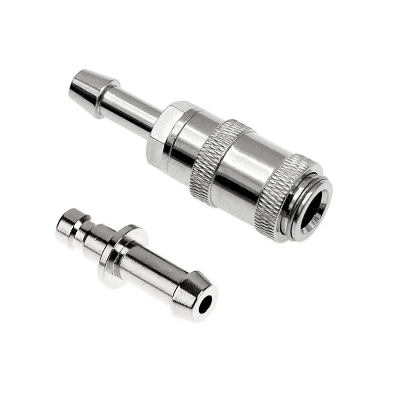 Connecteur de tuyau d'air en métal, adaptateur NIBP, compteur de pression artérielle, manchette BP, lien de Joint mâle femelle, connexion rapide, Joints de voies respiratoires à baïonnette