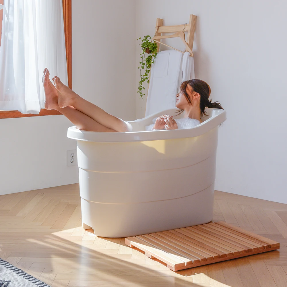 Franco Large Portable Bathtub spa relaxation convenient