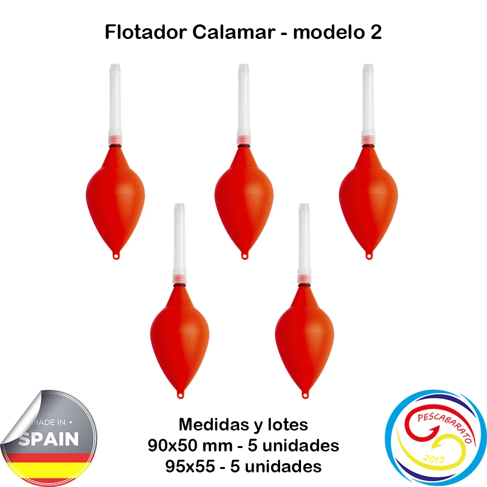 Flotador especial para calamar – Pesca deportiva - imagen 2