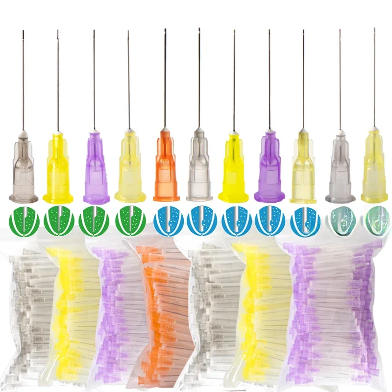 Zahnspülnadel, Endo-Reinigungsnadel, endodontische Spülkanüle, Zahnmedizin, Spülspitze, Reißverschlussbeutel, 100 und 200 Stück