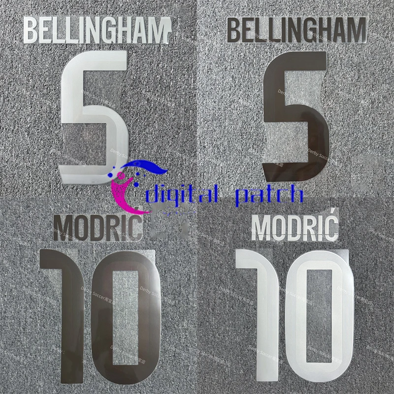 25-26 مباراة كرة القدم للمنزل وبعيدا مجموعة اسم نقل الحرارة من السيليكون الحديدي شعار الصدر إعلان الراعي #1