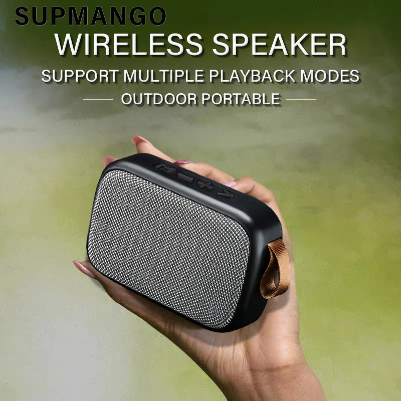 Portable Speakers Outdoor BT 5.0 Mini Oxford Loudspeaker Wireless Column 3D Stereo Music Player Surround Hifi sound Box