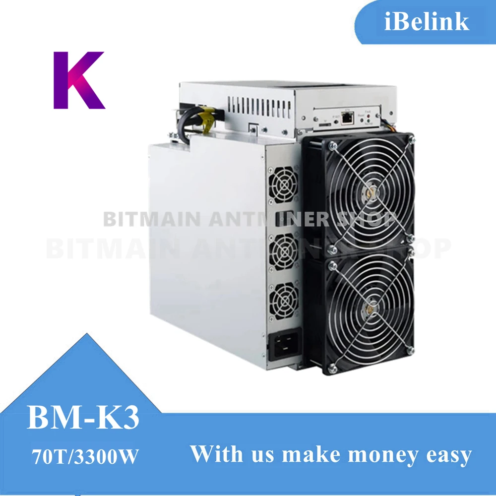 Nieuwe Ibelink BM-K3 70ste/S 3300W Kda Mijnbouw Machine Psu Inbegrepen Meer Hogere Hashrate dan Goldshell KD6 Kdmax