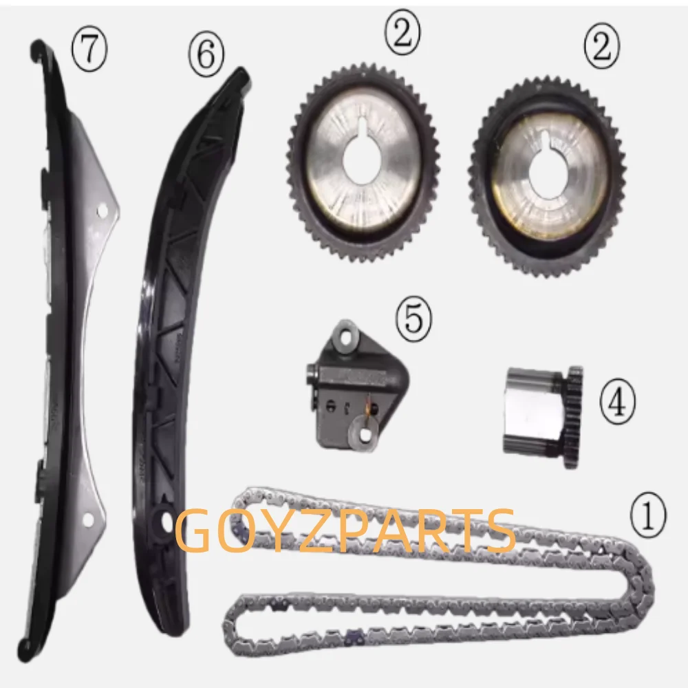 

9025260 Engine Timing Chain Repair Kit Applicable for CHEVROLET NEW Sail 1.4L Buick NEW EXCELLE Engine Complete Repair Set