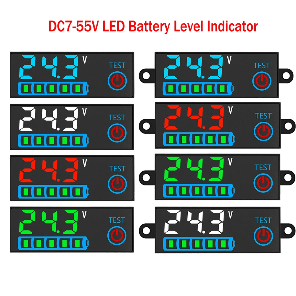 3S-14S LED-Anzeige für Spannung und Ladezustand mit Power-Off-Speicherfunktion für Säure-/Lithium-Batterietester