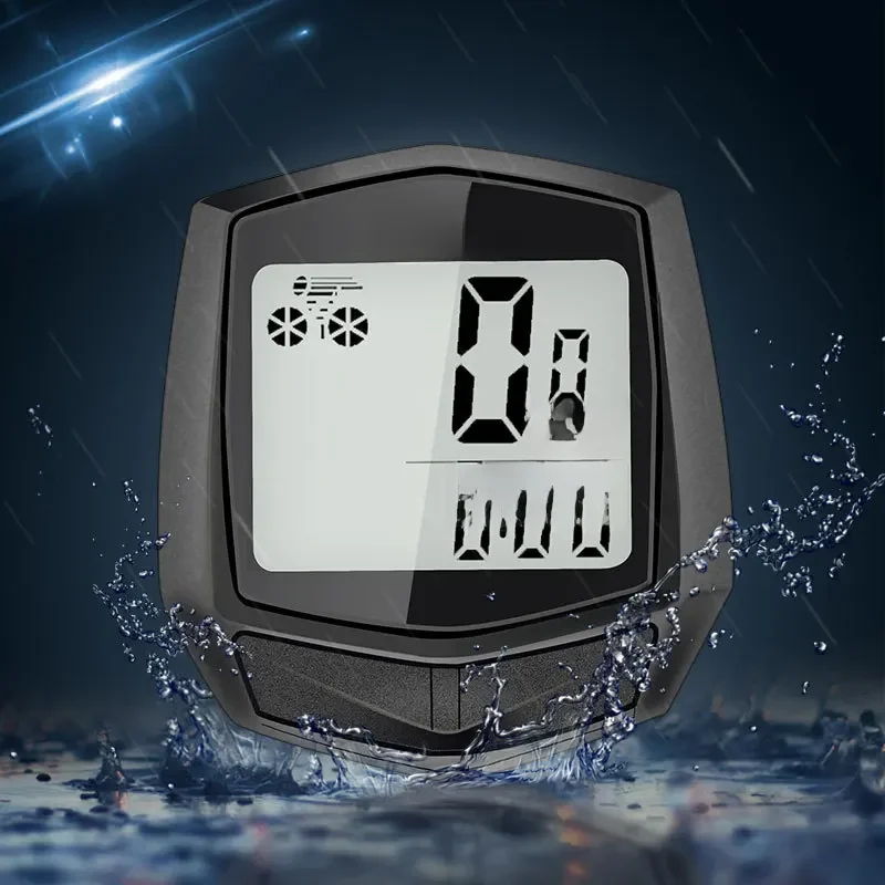 AliExpress Cycling Wired Stopwatch Waterproof Bike Computer With LCD Digital Display Bicycle Odometer Speedometer Riding Bike Accessories