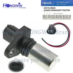 Crank Crankshaft Position Sensor & Plug 90919-05005 For Toyota 4Runner Chaser Crown Dyna 200 Previa 2000-2006 9091905005 90919