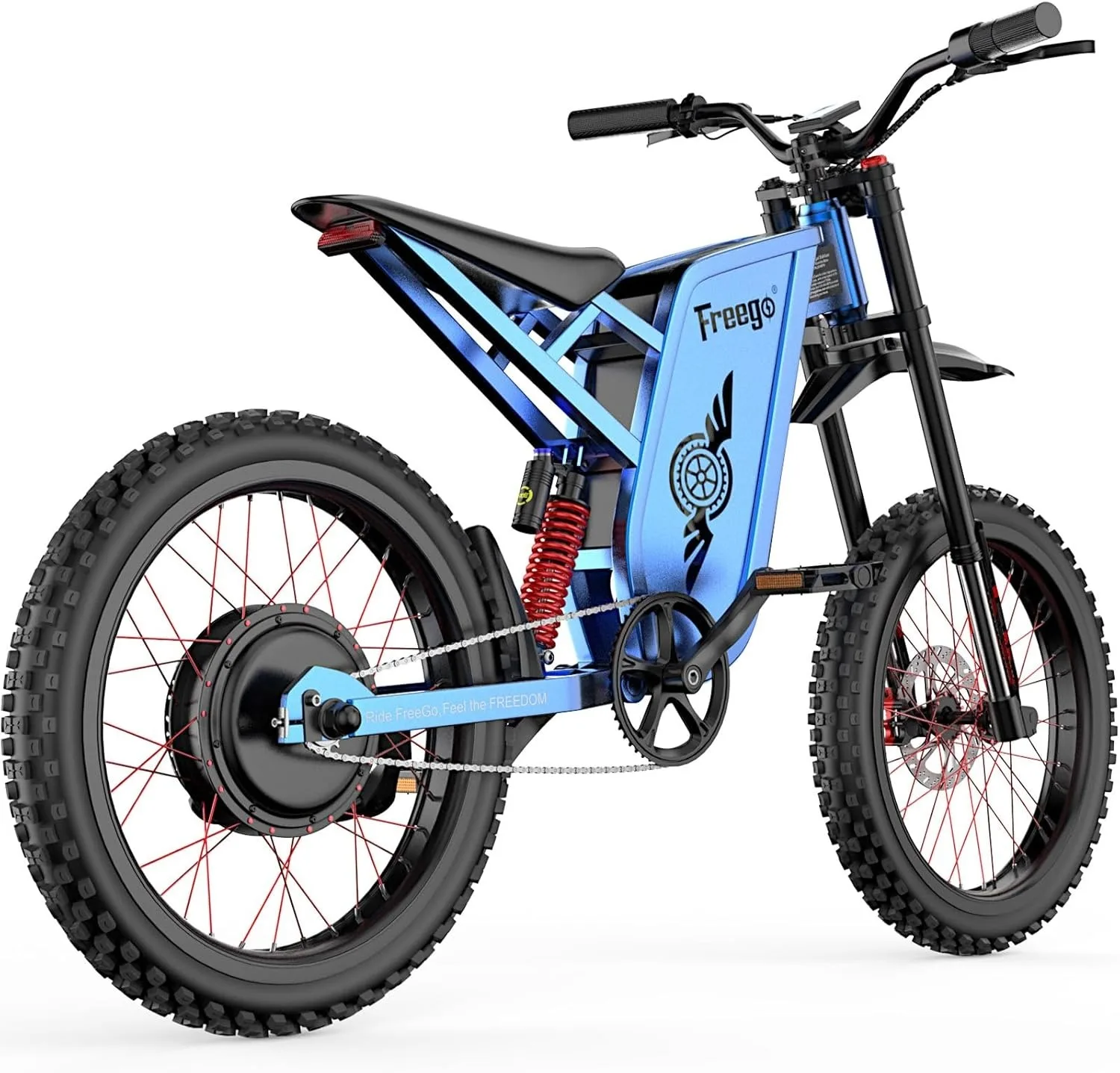 PROMO BUY 2 GET 1 FREE BRAND NEW X2Pro Adult Electric Dirt Bike Full Suspension 6000W(Peak) Motor 60V/30Ah Battery 50MPH Road Use