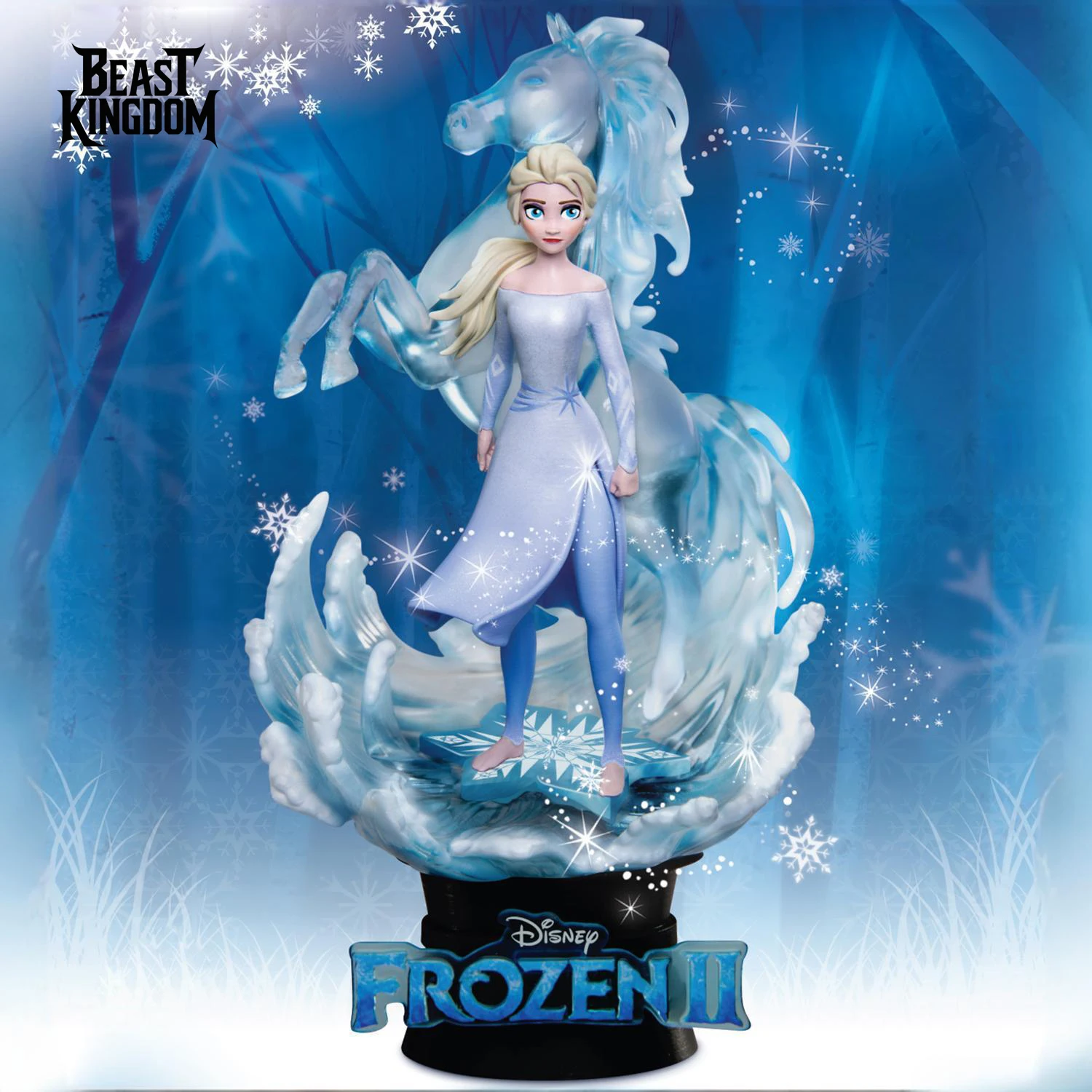 

[Beast Kingdom] Коллекционная фигурка Эльзы из «Холодного сердца», украшение для рабочего стола, подарок на день рождения.