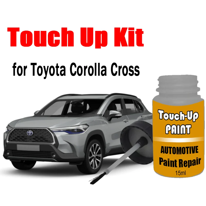 

Автомобильный набор для ретушировки краски (с кистью) для Toyota Corolla, средство для удаления царапин с крестообразной краской, аксессуары для ухода за краской автомобиля
