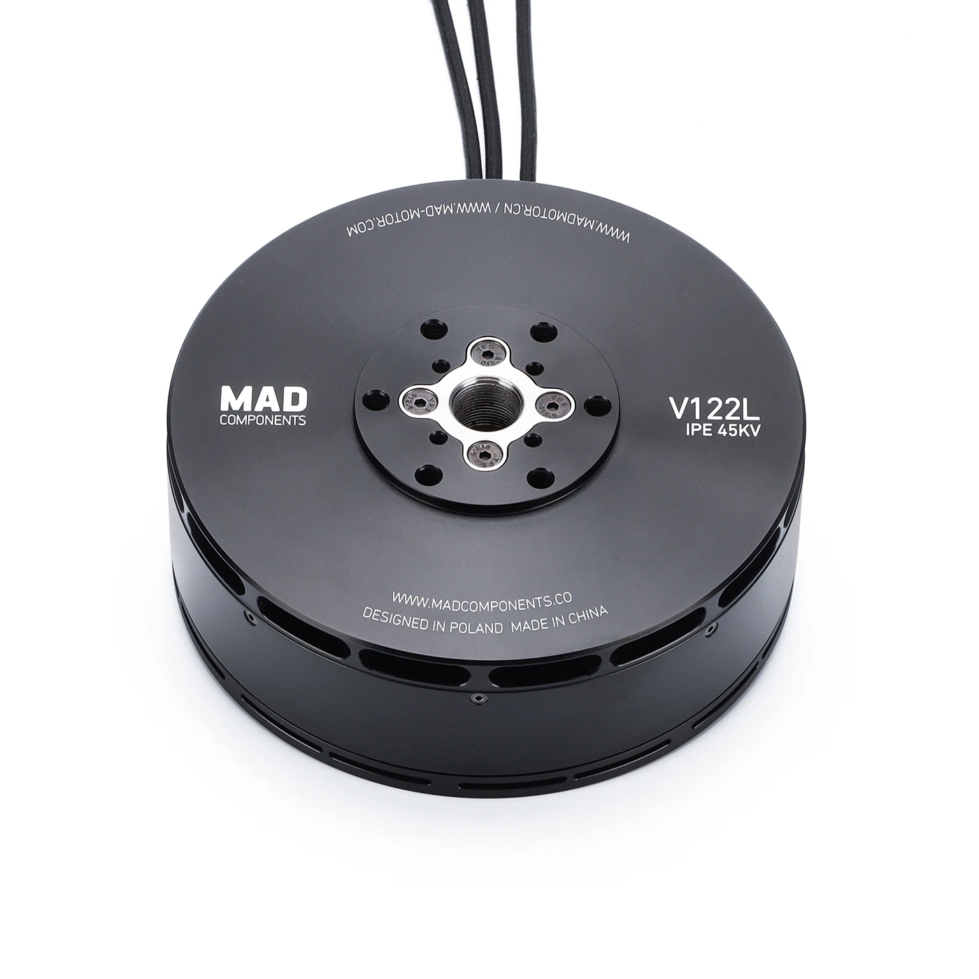 MAD V122L 36KV High-Efficiency Brushless Motor for eVTOL Fixed-Wing Multirotor UAV