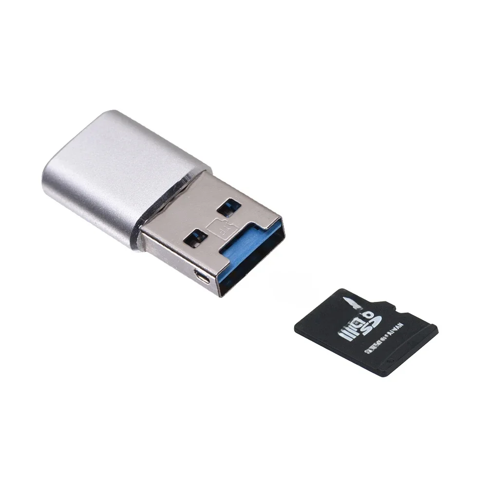 Adapter USB 3.0 MINI Przenośny Czytnik Kart MICRO SDXC USB3.0 do Tabletów PC Komputerów Laptopów i Komputerów Stacjonarnych — zdjęcie produktu 7