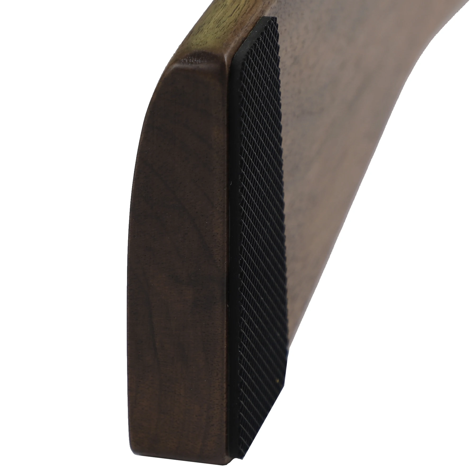 Reposamuñecas de madera maciza de nogal para Keychron Q8