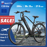 Brand new DUOTTS C29 lite electric bike, 36V 13Ah removable internal battery, 250W motor, 7-speed electric mountain bike