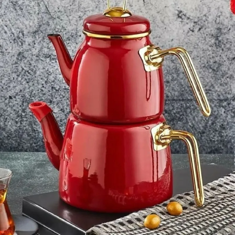 

Red Color Enamel Teapot snr Kitchen