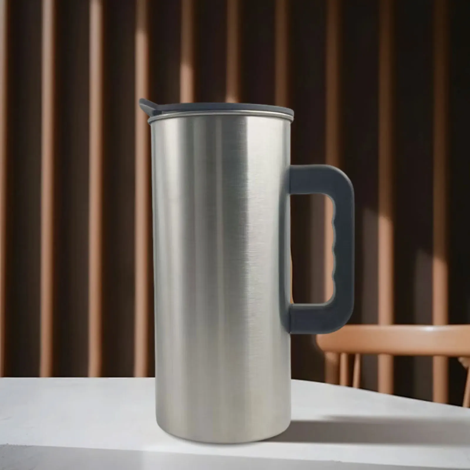 1.5L إبريق من الفولاذ المقاوم للصدأ مقاومة للحرارة متعددة الوظائف المحمولة غلاية شاي الثلج جبل واسع لمكتب مقهى المطبخ بار المنزل