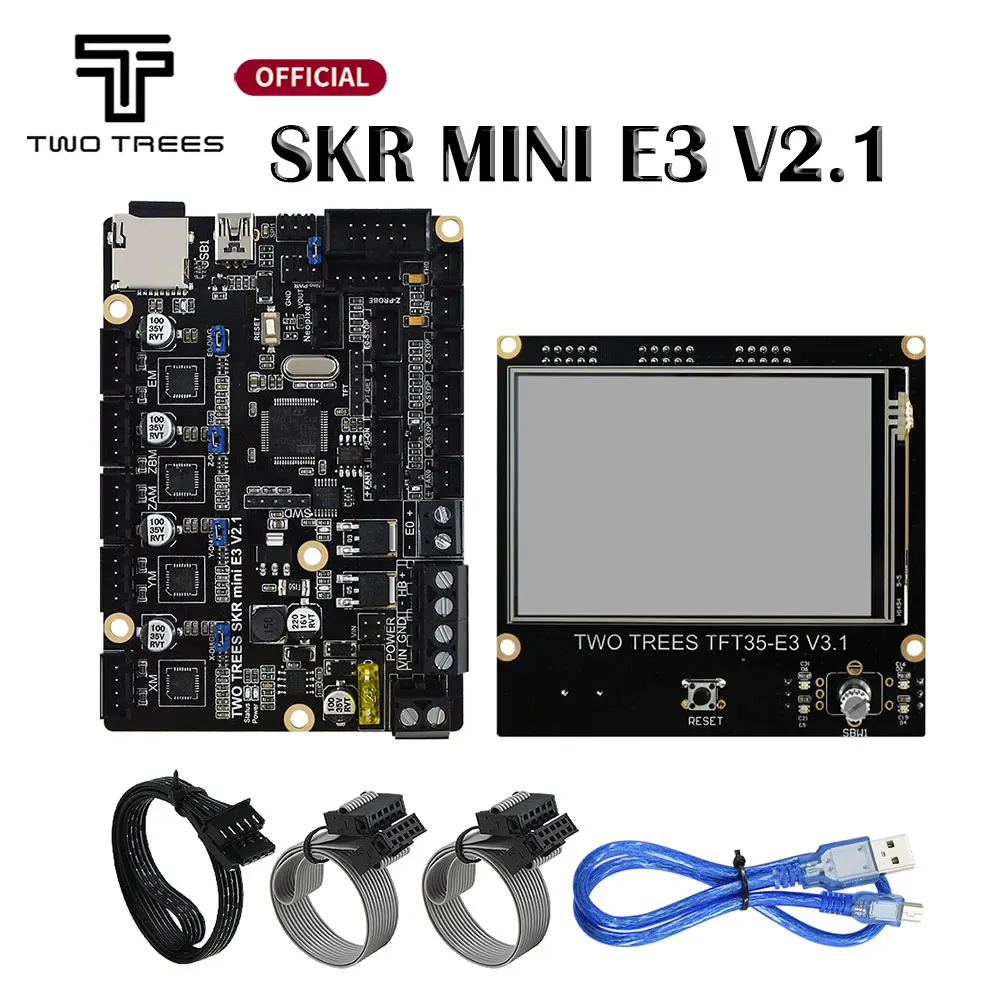 

Twotrees SKR MINI E3 V2.1 32Bit 3D Motherboard TMC2209 3D Printer Parts For Ender 3/5 Pro Upgrade BTT SKR V1.4 Turbo SKR 2