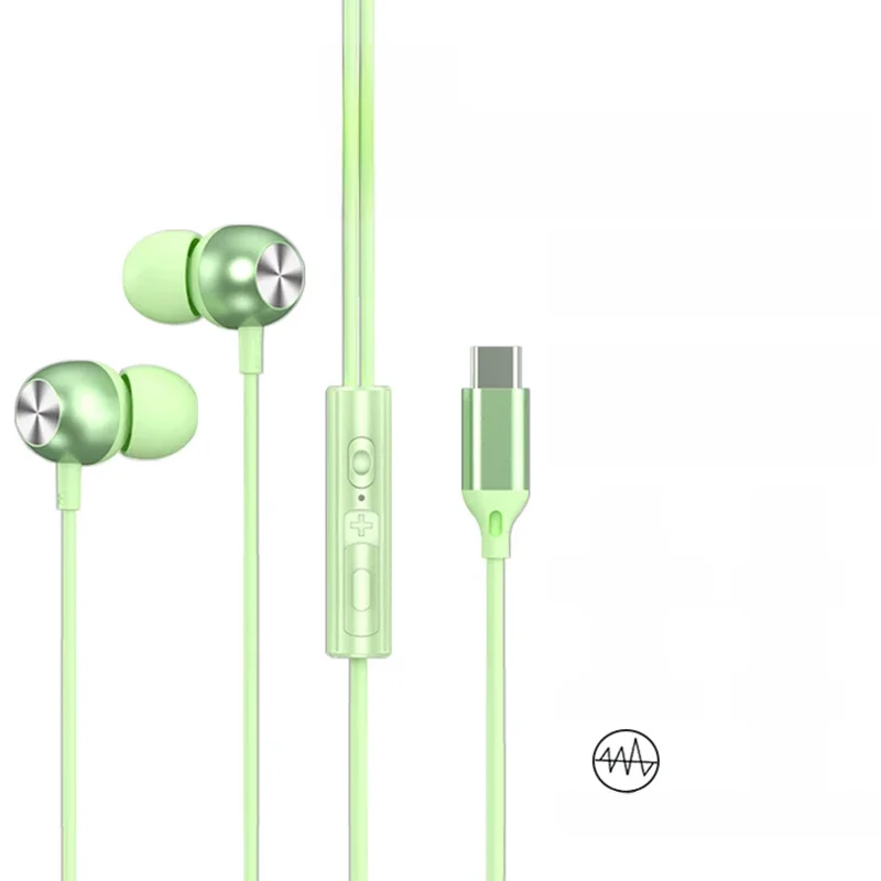 Słuchawki typu C do Samsung Galaxy S24 S23 S21 S22 Ultra przewodowe słuchawki A53 A52 A34 A54 uwaga 20 5G 3,5 mm Jack zestaw słuchawkowy douszny — zdjęcie 2