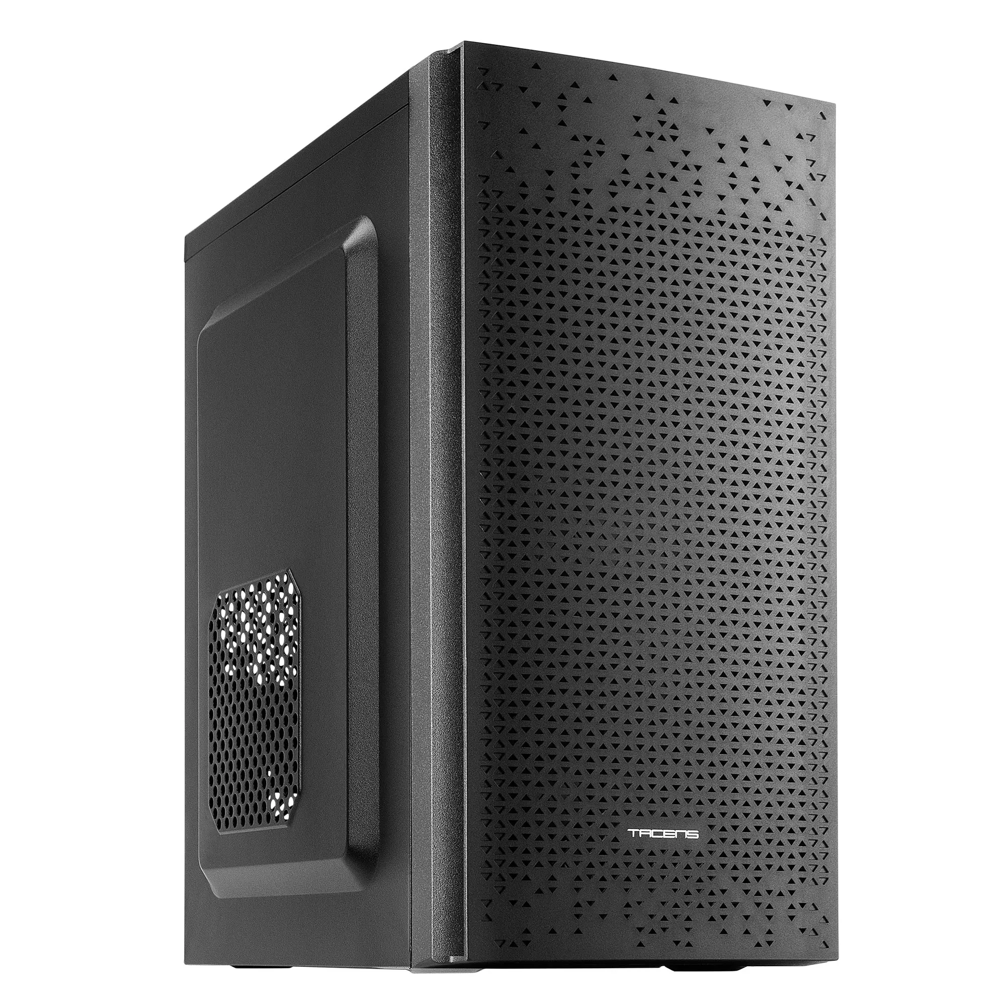 Tacens Anima AC6, compact PC box, Micro ATX Minitorre, front cooling grille, USB 3.0, Audio + Micro HD, Black