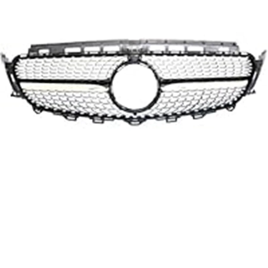 

FOR W213 E-CLASS 2016-2020 DIAMOND SILVER Car Front Grille Mesh