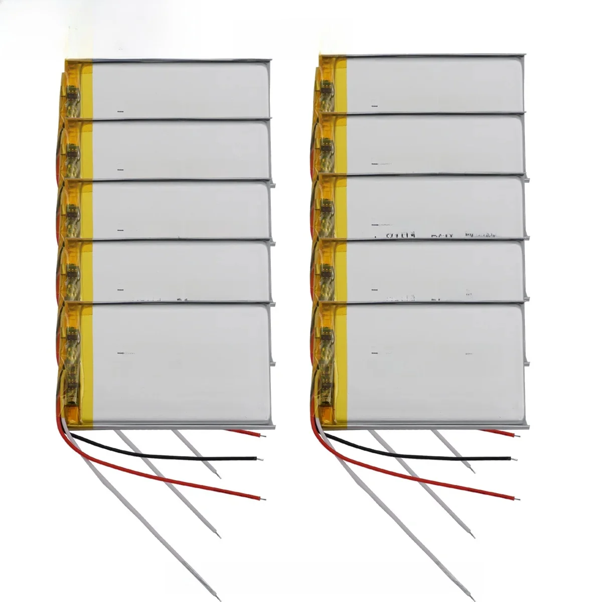 10pcs 3.7V 900mAh 3.33Wh 3 Wire Thermistor Polymer Li Ions Lipo Rechargeable Battery 703040 For GPS Mp5 Camera Bluetooth Speaker