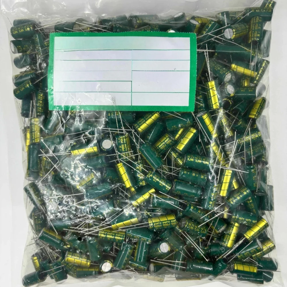 50-1000szt 10V 16V 25V 35V 50V 400V Kondensator aluminiowy wysokiej częstotliwości o niskiej ESR 100UF 220UF 330UF 470UF 680UF 1000UF 2200UF 3300UF — zdjęcie 2