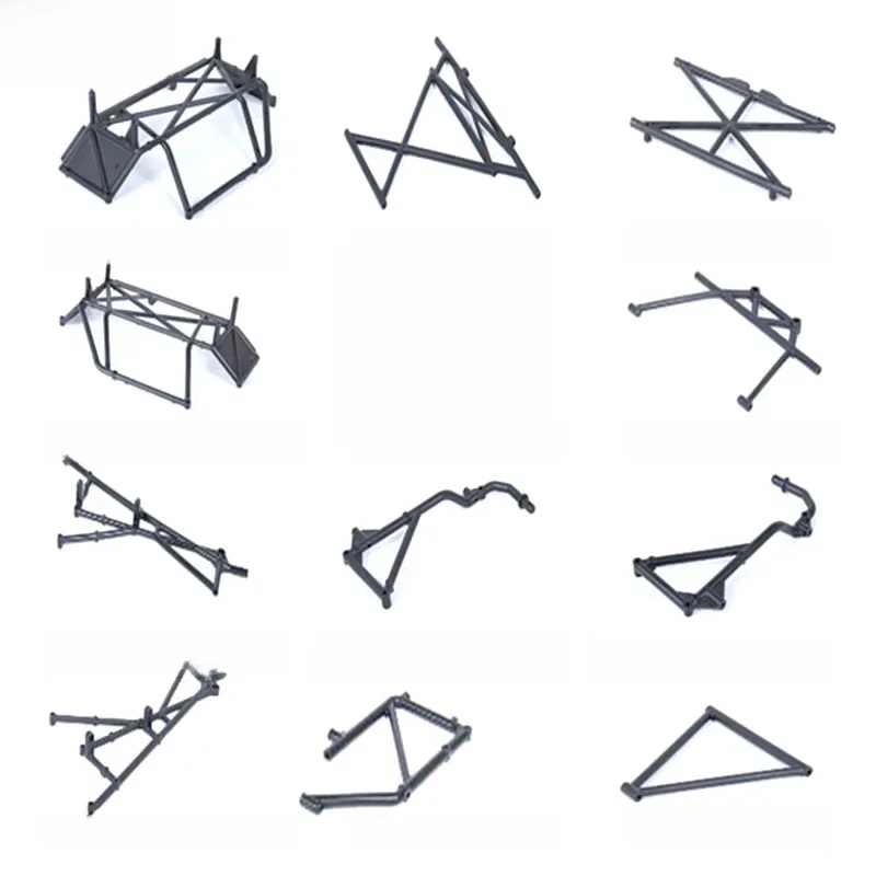 Rolkooi Auto Shell (Links & Rechts) ondersteuning Frame Set Fit Voor 1/5 Losi 5ive T Rofun Rovan Lt KingmotorX2 Rc Auto Speelgoed Spel Onderdelen - afbeelding 2