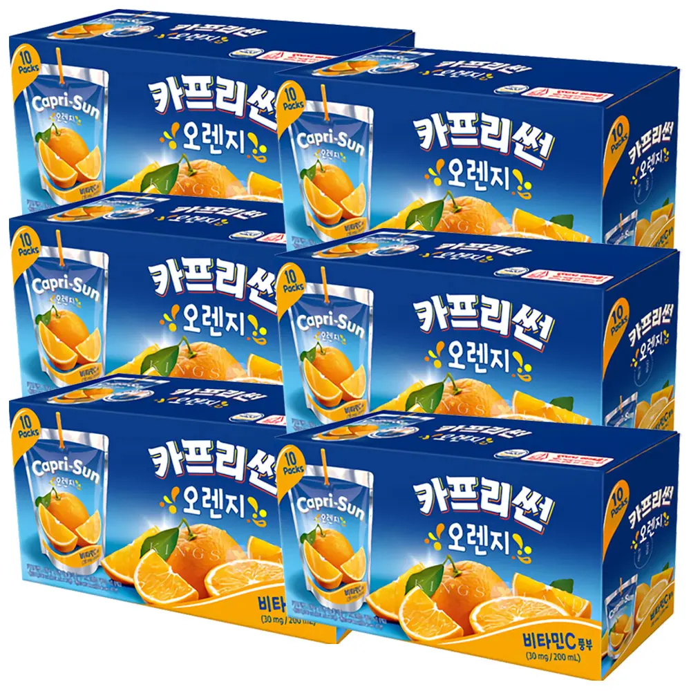 Capri Sunorange 200ml × 60 pieces nectar drink fruit juice Juice