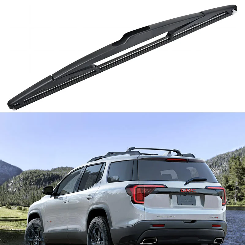 

For GMC Holden Acadia 2017~2023 2020 2021 2022 Rear Windshield Windshield Wiper Frameless Rubber Wiper Blades Auto Accessories