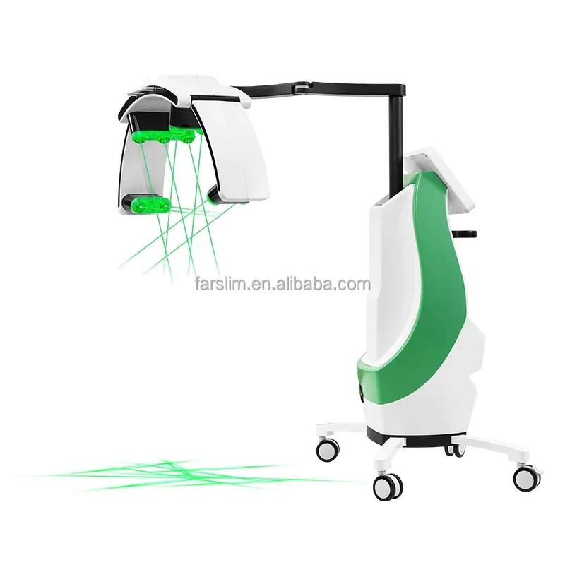 hot ！！10D laser 532nm green and red light fat reduction machine