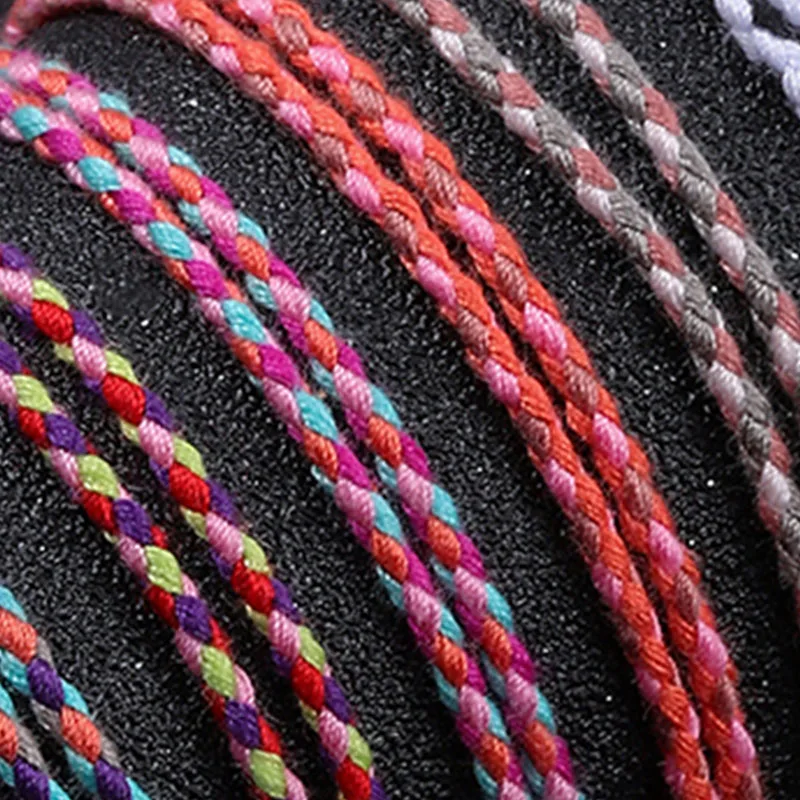 12Pcs/set Friendship Bracelet Wave hand-woven bracelet waterproof rope surfer adjustable Bohemian hand rope