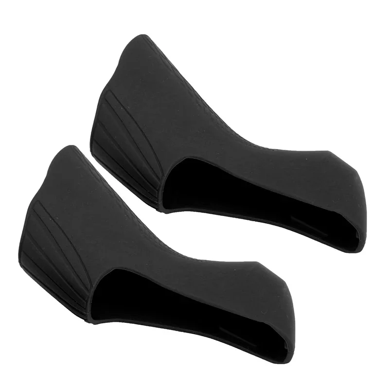 AliExpress Twool Bike Shifter Lever Cover Road Bike Silicone Brake Lever Hood Bike Accessory for Shimano R7000 R8000(Black)