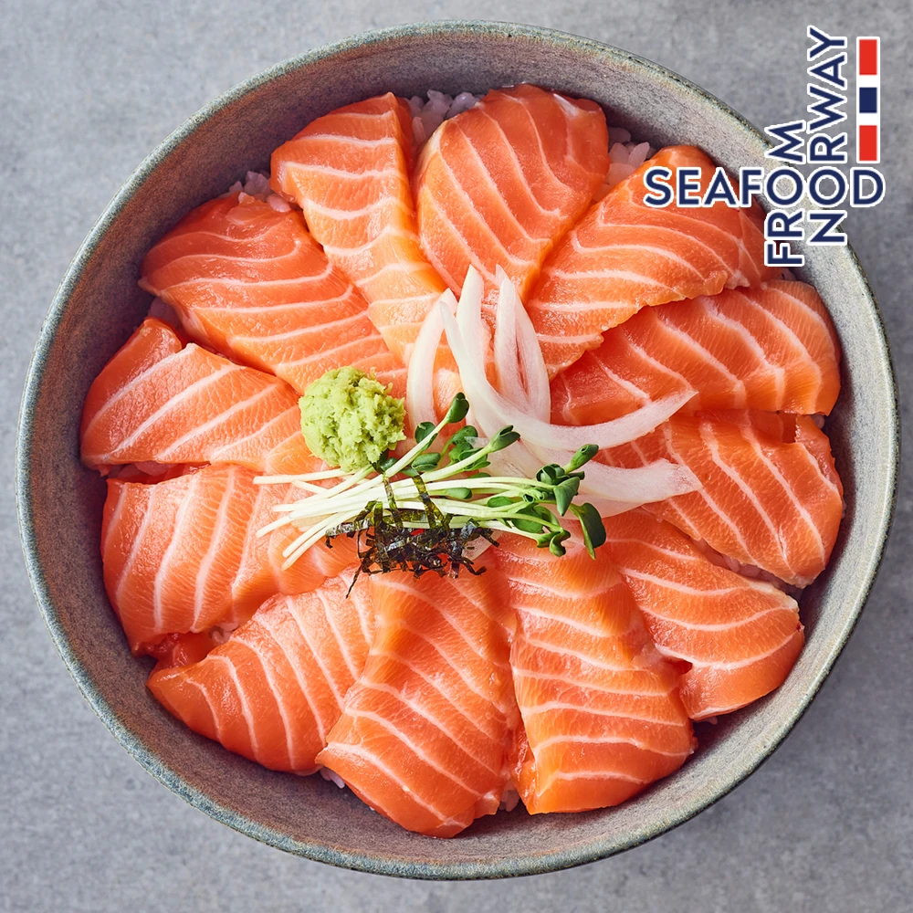 live salmon fillet 500g x 2pack