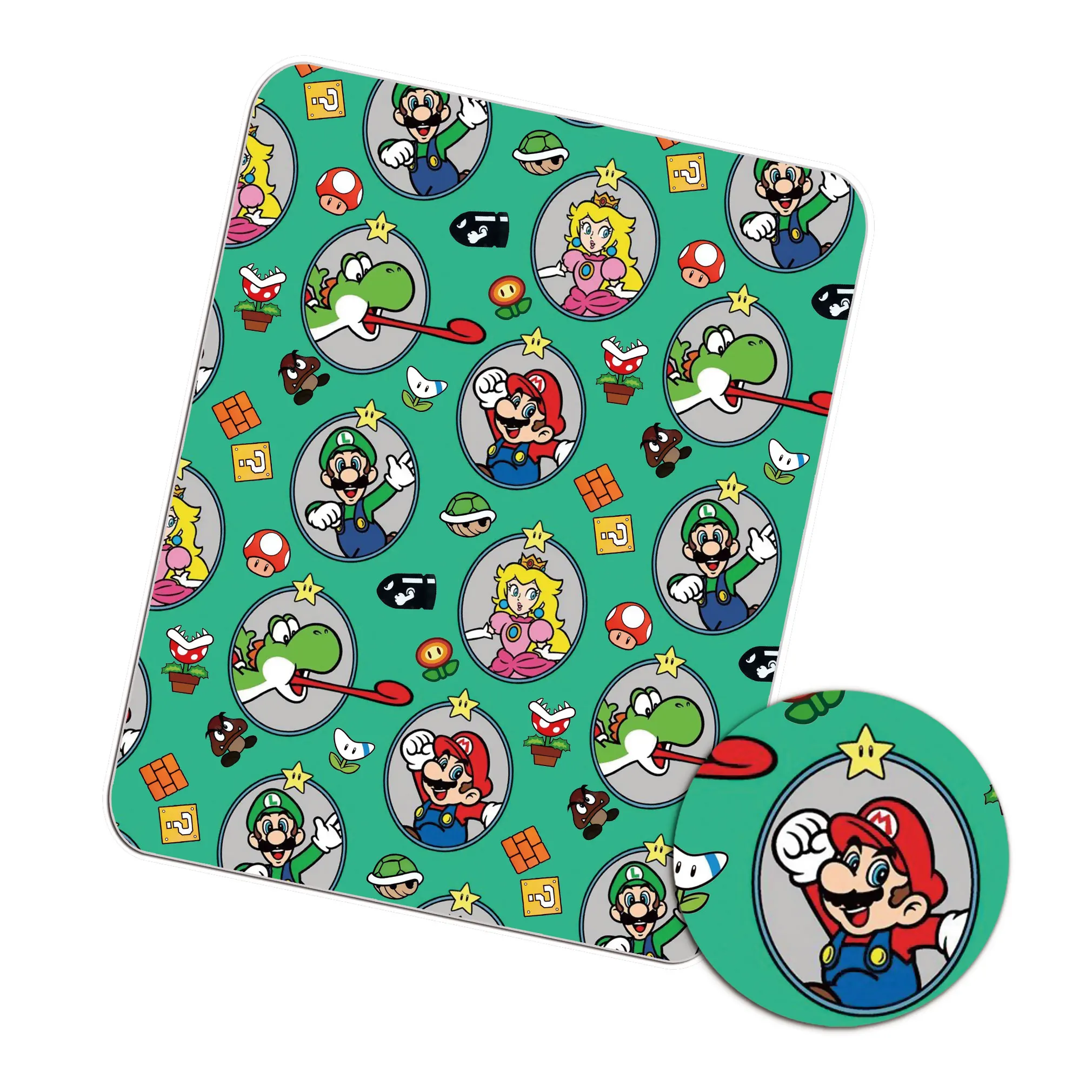 50*145Cm Cartoon Bedrukt Mini Meisjes Polyester Katoenen Stof Voor Weefsel Naaien Quilten Stoffen Handwerk Materiaal Diy