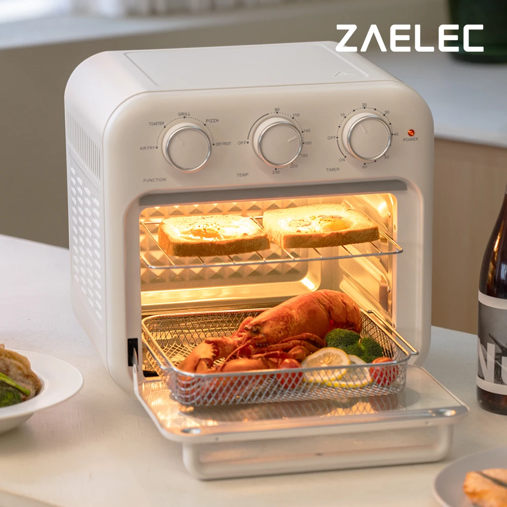 ZAELEC Large capacity oven type air fryer 18L